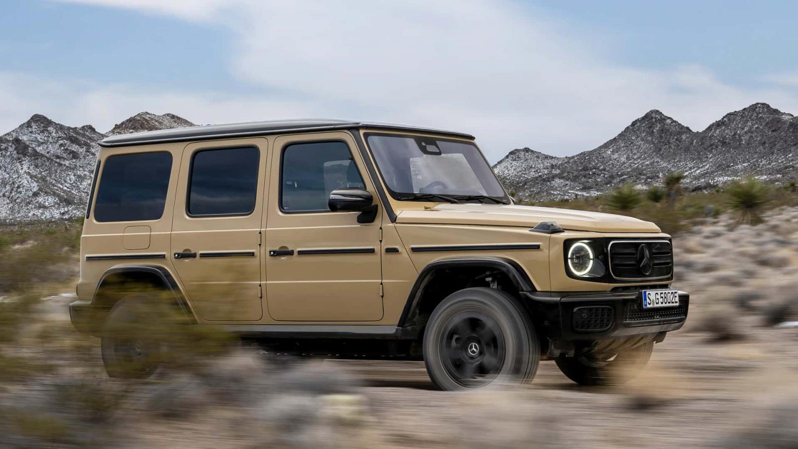 Πρεμιέρα για την ηλεκτρική Mercedes G 580 με ροπή 1.164 Nm!